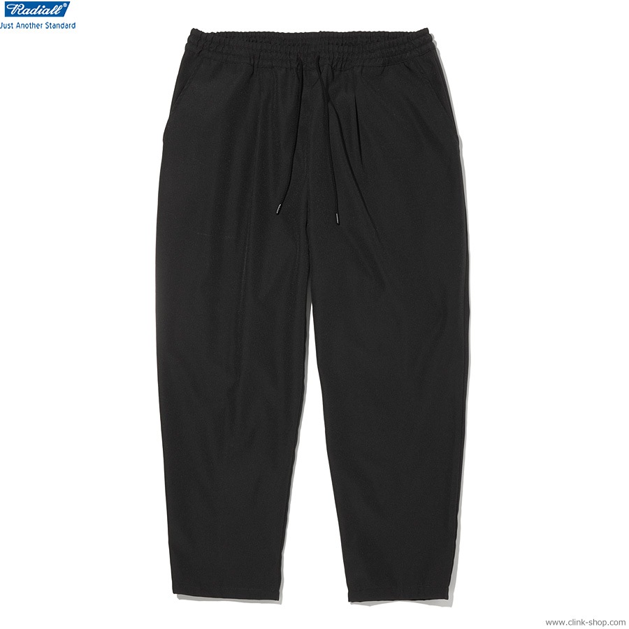 CLINK｜RADIALL DOOBIE CAT - STRAIGHT EASY PANTS (BLACK) [RAD-24AW