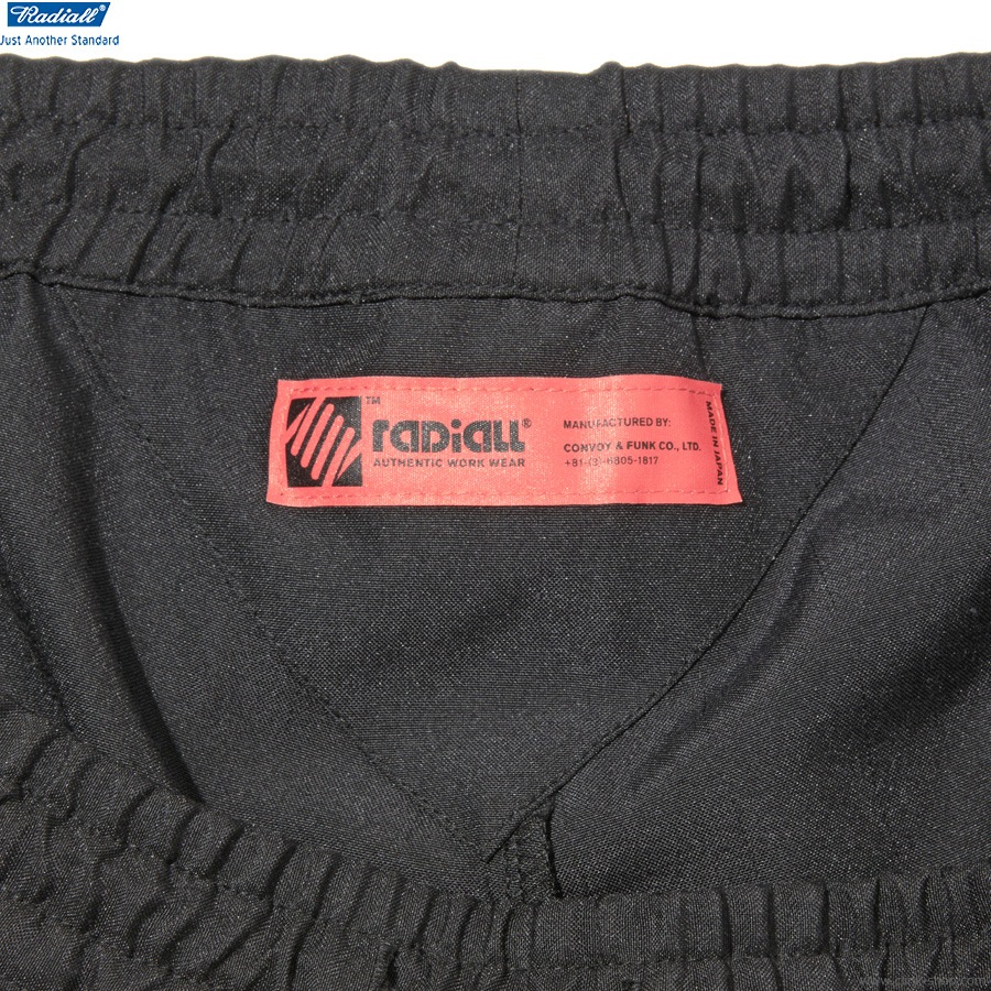 CLINK｜RADIALL DOOBIE CAT - STRAIGHT EASY PANTS (BLACK) [RAD-24AW