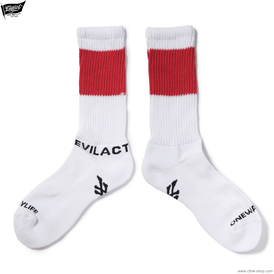 EVILACT LINE LOOSE SOCKS [EA26-LOOSE SOCKS]