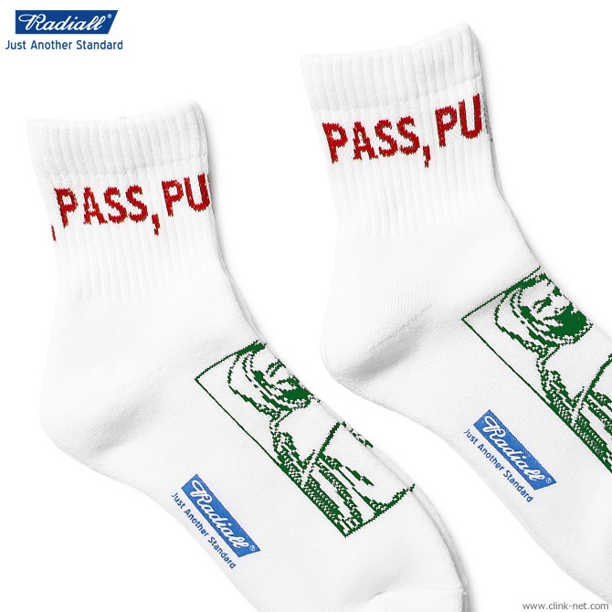 RADIALL 2PAC SOX - PASS MIDDLE (WHITE)