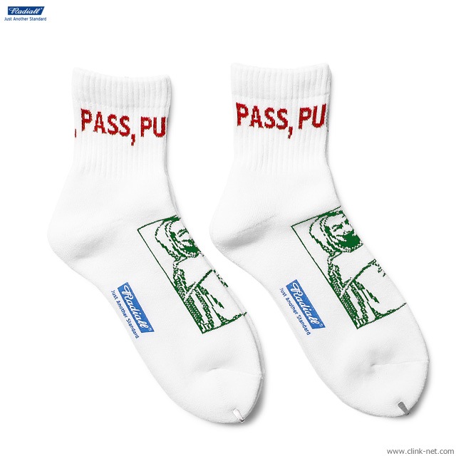 RADIALL 2PAC SOX - PASS MIDDLE (WHITE)