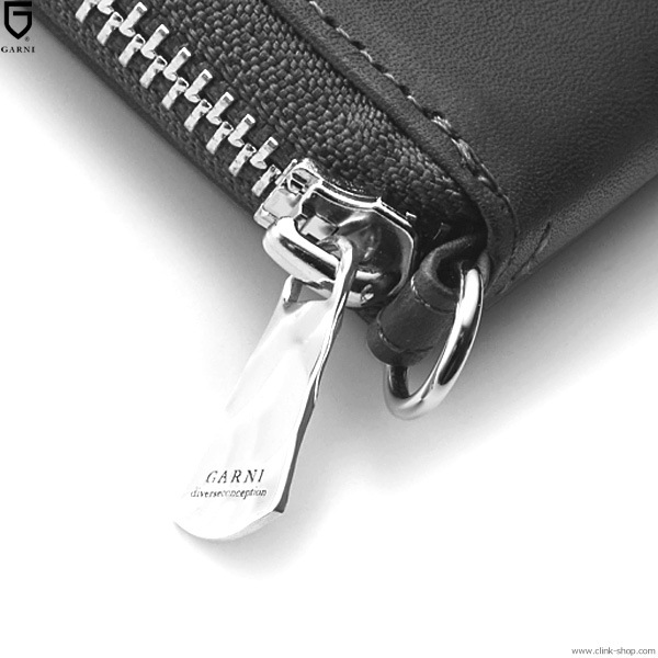 CLINK｜GARNI SIGN ZIP MINI WALLET (BLACK) [GL20006]｜東京・吉祥寺