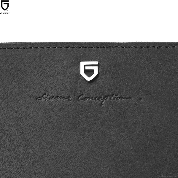 CLINK｜GARNI SIGN ZIP MINI WALLET (BLACK) [GL20006]｜東京・吉祥寺