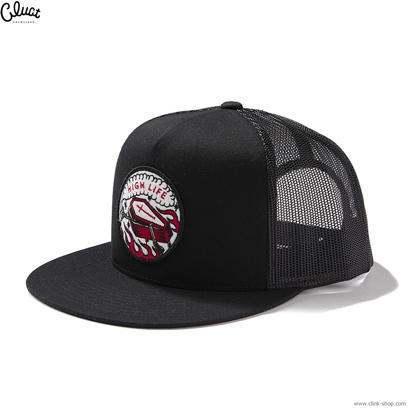 CLUCT HIGH LIFE MESH CAP BLACK 04477 東京・吉祥寺 SOFTMACHINE・BLUCO・DEUS・PEANUTS Co ・RADIALL・UNCROWD・VANS etc を取扱うセレクトショップ