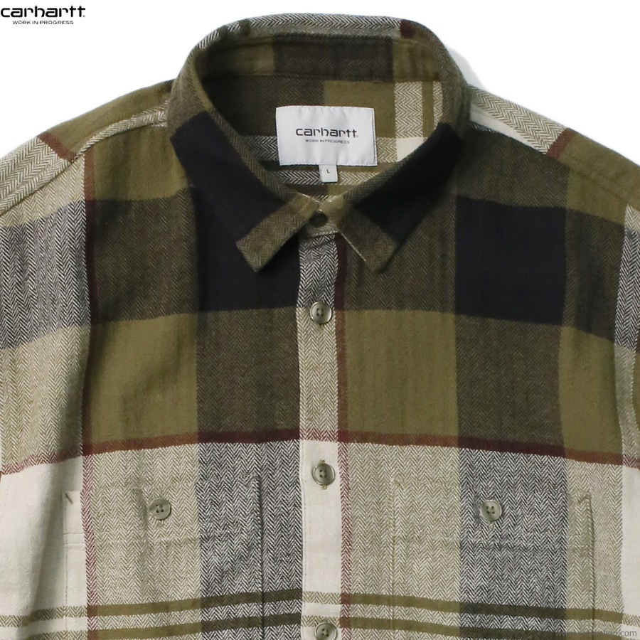CARHARTT WIP L/S DELLINGER SHIRT (HIGHLAND)