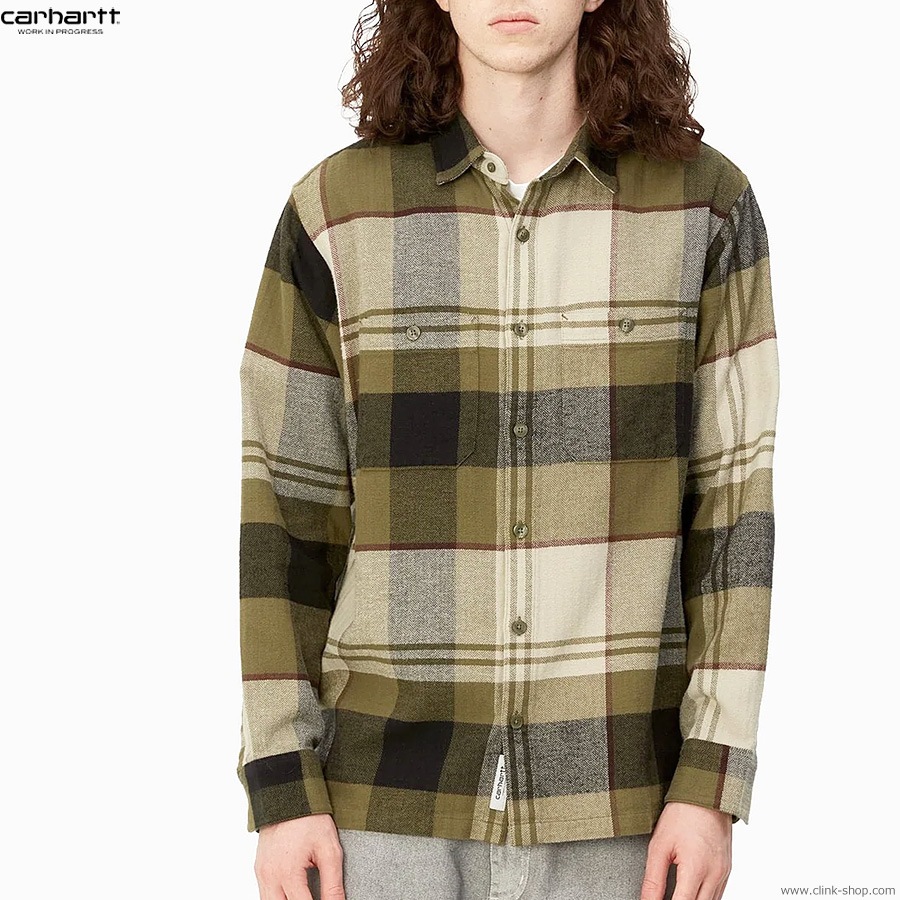 CARHARTT WIP L/S DELLINGER SHIRT (HIGHLAND)