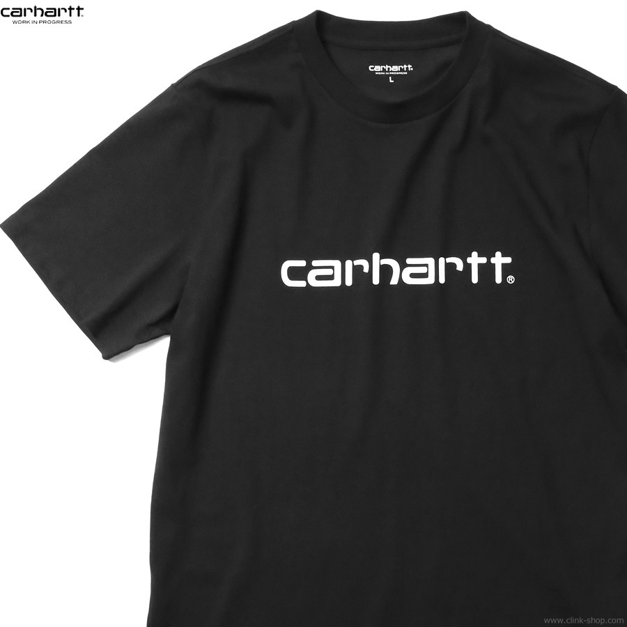 CARHARTT WIP S/S SCRIPT T-SHIRT (BLACK/WHITE)