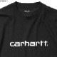 CARHARTT WIP S/S SCRIPT T-SHIRT (BLACK/WHITE)