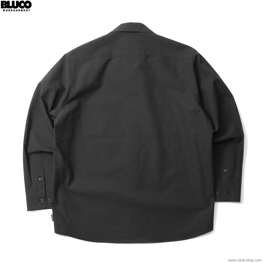 BLUCO STANDARD WORK SHIRTS L/S (BLACK) [145-11-109]