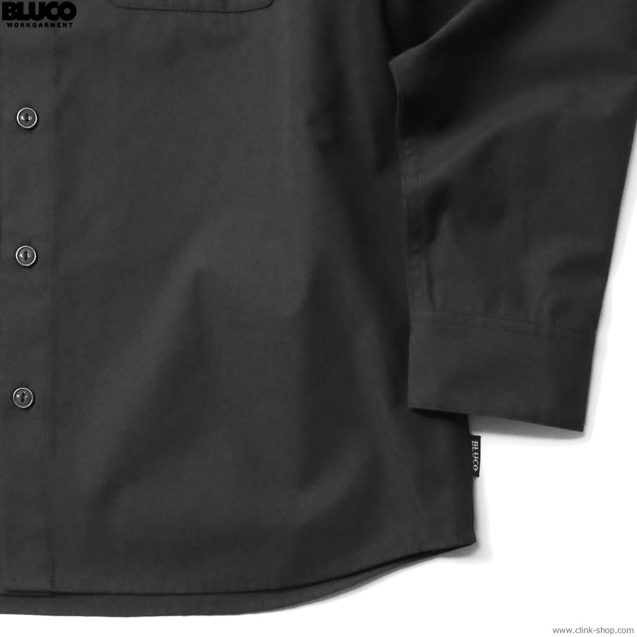 BLUCO STANDARD WORK SHIRTS L/S (BLACK) [145-11-109]