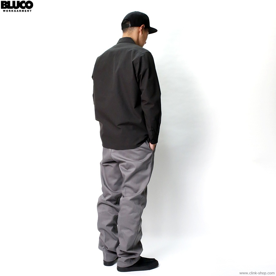 BLUCO STANDARD WORK SHIRTS L/S (BLACK) [145-11-109]