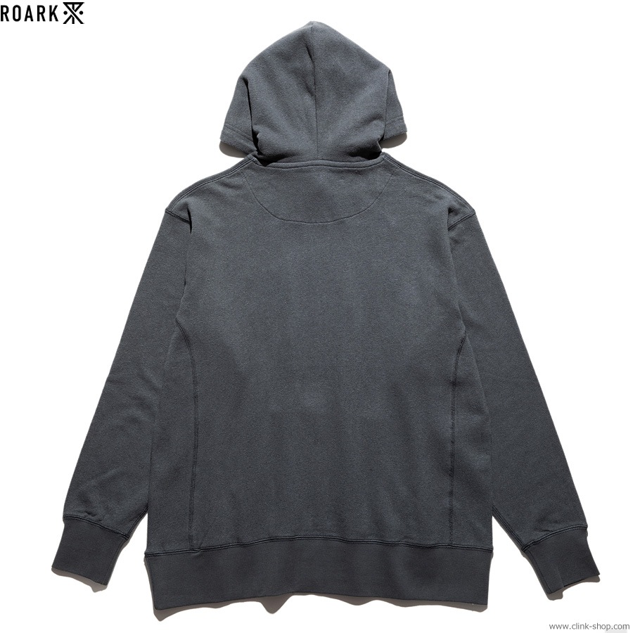 SALE 30��OFF ROARK H/W HEMPCOTTON P/O HOOD SWEAT (DARK SLATE BLUE)