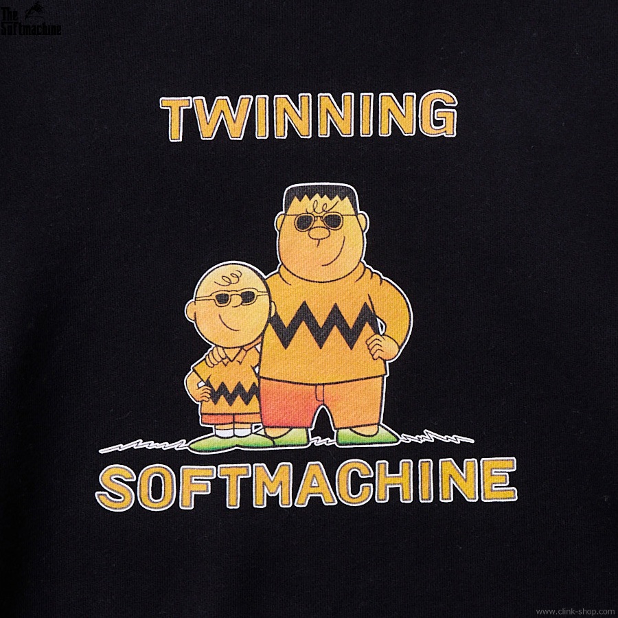CLINK｜SOFTMACHINE TWINNING SWEAT (BLACK)｜東京・吉祥寺 