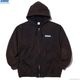 RADIALL WHEELS - ZIP UP HOODIE (FADED BLACK) [RAD-25MW-CUT002]