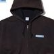 RADIALL WHEELS - ZIP UP HOODIE (FADED BLACK) [RAD-25MW-CUT002]