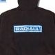 RADIALL WHEELS - ZIP UP HOODIE (FADED BLACK) [RAD-25MW-CUT002]