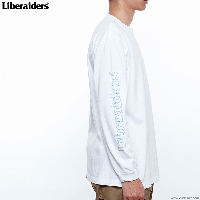 LIBERAIDERS SLEEVE OG LOGO L/S TEE (WHITE) #76502