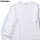 LIBERAIDERS SLEEVE OG LOGO L/S TEE (WHITE) #76502