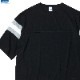 RADIALL COMPTON MOST WANTED - CREW NECK T-SHIRT 3/4 SLEEVE (BLACK) [RAD-22SS-CUT017]
