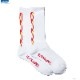 RADIALL FLAMES - 1PAC SOX LONG (WHITE) [RAD-PAC050]