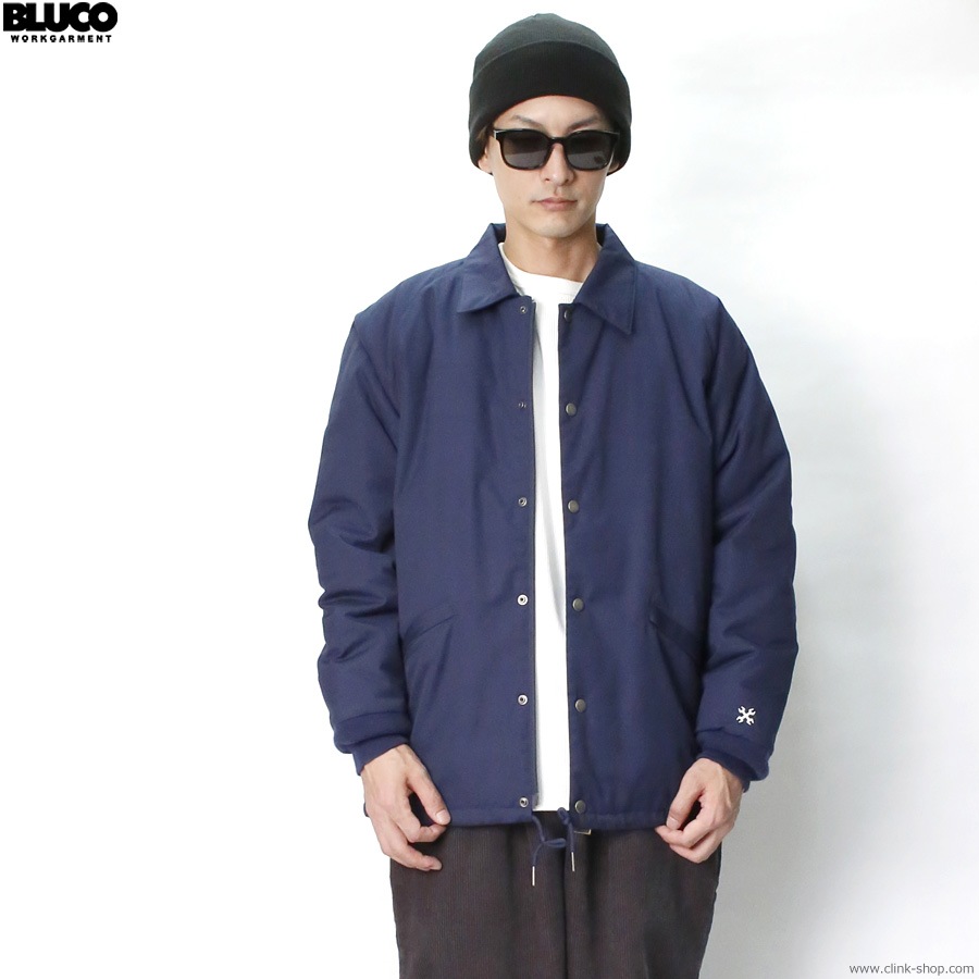 BLUCO QUILTING COACH JACKET (NAVY) [1351]