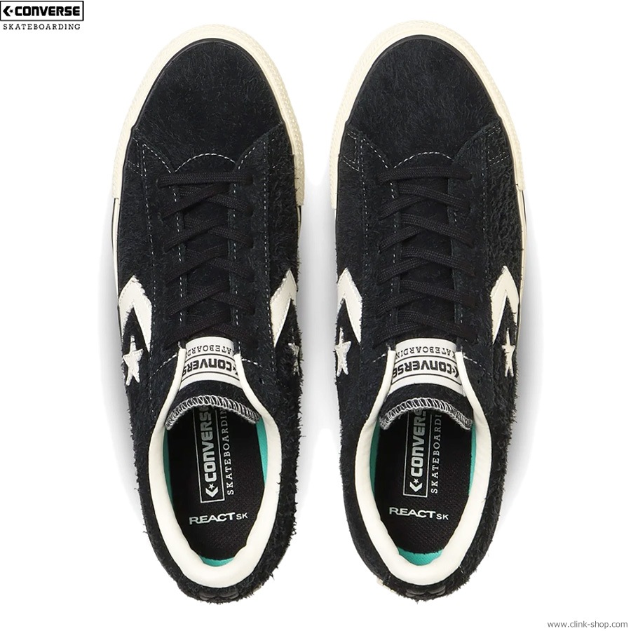 CONVERSE SKATEBOARDING "+ SERIES" PRORIDE SK BS OX + (BLACK)
