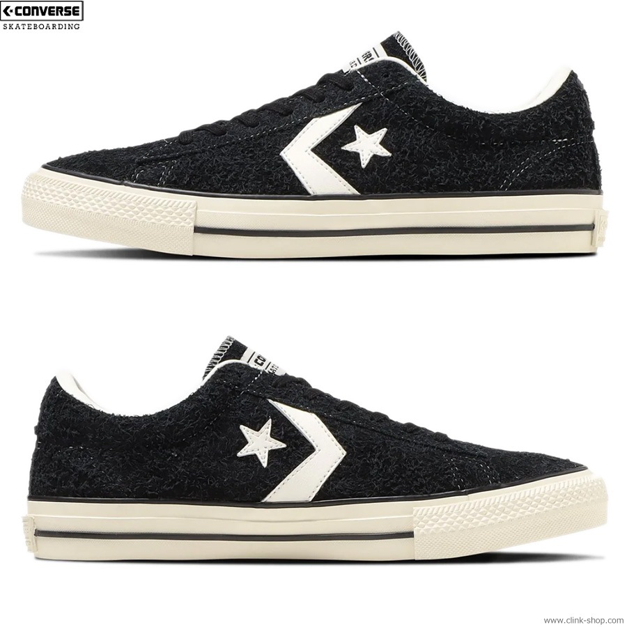 CONVERSE SKATEBOARDING "+ SERIES" PRORIDE SK BS OX + (BLACK)