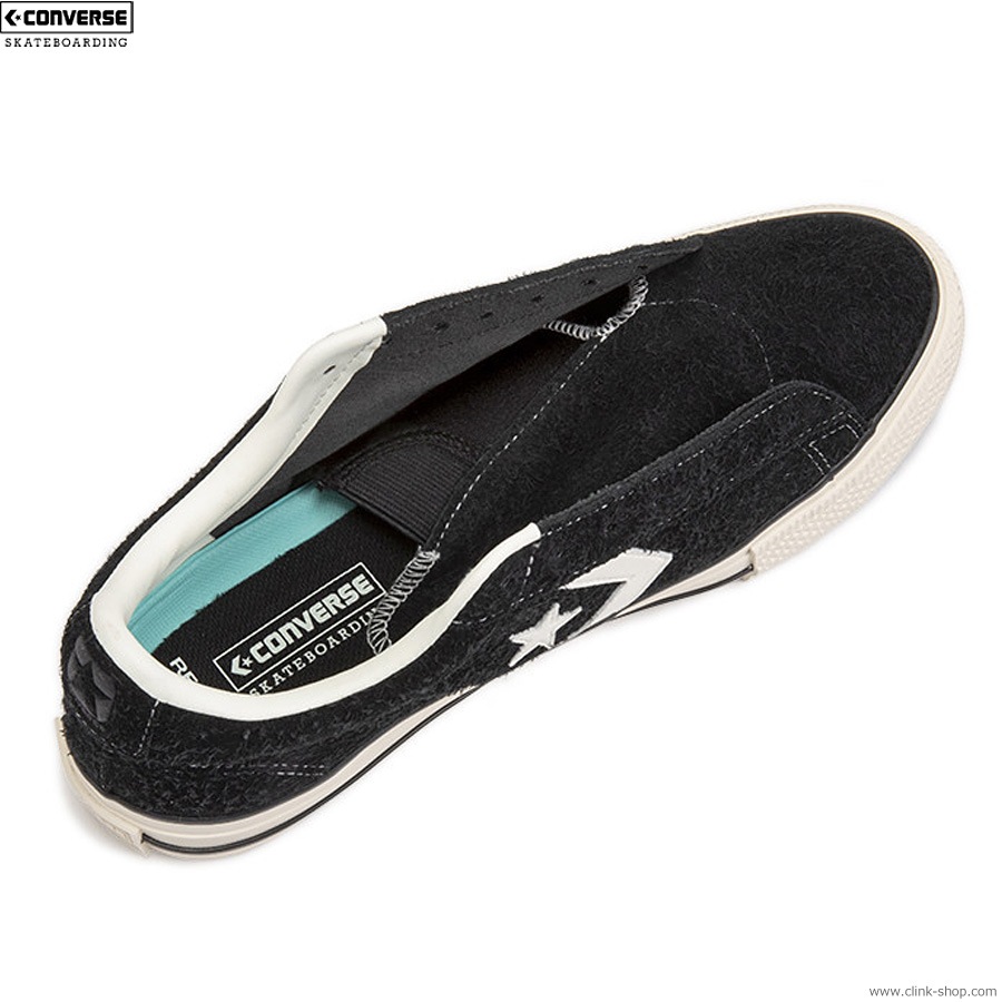 CONVERSE SKATEBOARDING "+ SERIES" PRORIDE SK BS OX + (BLACK)