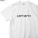 CARHARTT WIP S/S SCRIPT T-SHIRT (WHITE/BLACK)