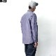 BLUCO STANDARD WORK SHIRTS L/S (GREY STRIPE) [145-11-109]