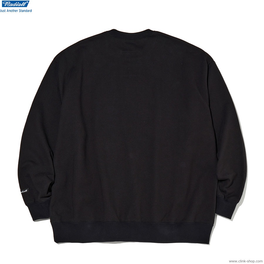RADIALL Straight Up - CREW NECK SWEATSHIRT L/S (The BONEZ  Dragon Ash  RADIALL) [RAD-24AW-SPOT-STU002]