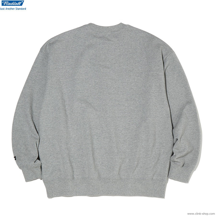 RADIALL Straight Up - CREW NECK SWEATSHIRT L/S (The BONEZ  Dragon Ash  RADIALL) [RAD-24AW-SPOT-STU002]