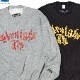 RADIALL Straight Up - CREW NECK SWEATSHIRT L/S (The BONEZ  Dragon Ash  RADIALL) [RAD-24AW-SPOT-STU002]