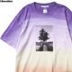 LIBERAIDERS GRADIENT DYED TEE (PURPLE)
