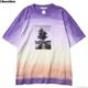 LIBERAIDERS GRADIENT DYED TEE (PURPLE)