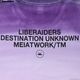 LIBERAIDERS GRADIENT DYED TEE (PURPLE)