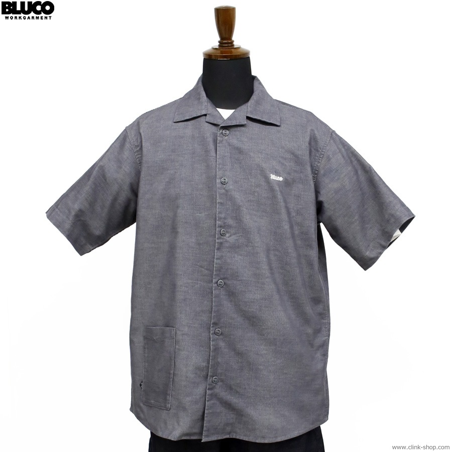 BLUCO ���ȥ�å� ���ޡ������륷��� S/S (GRAY) [163-21-019]
