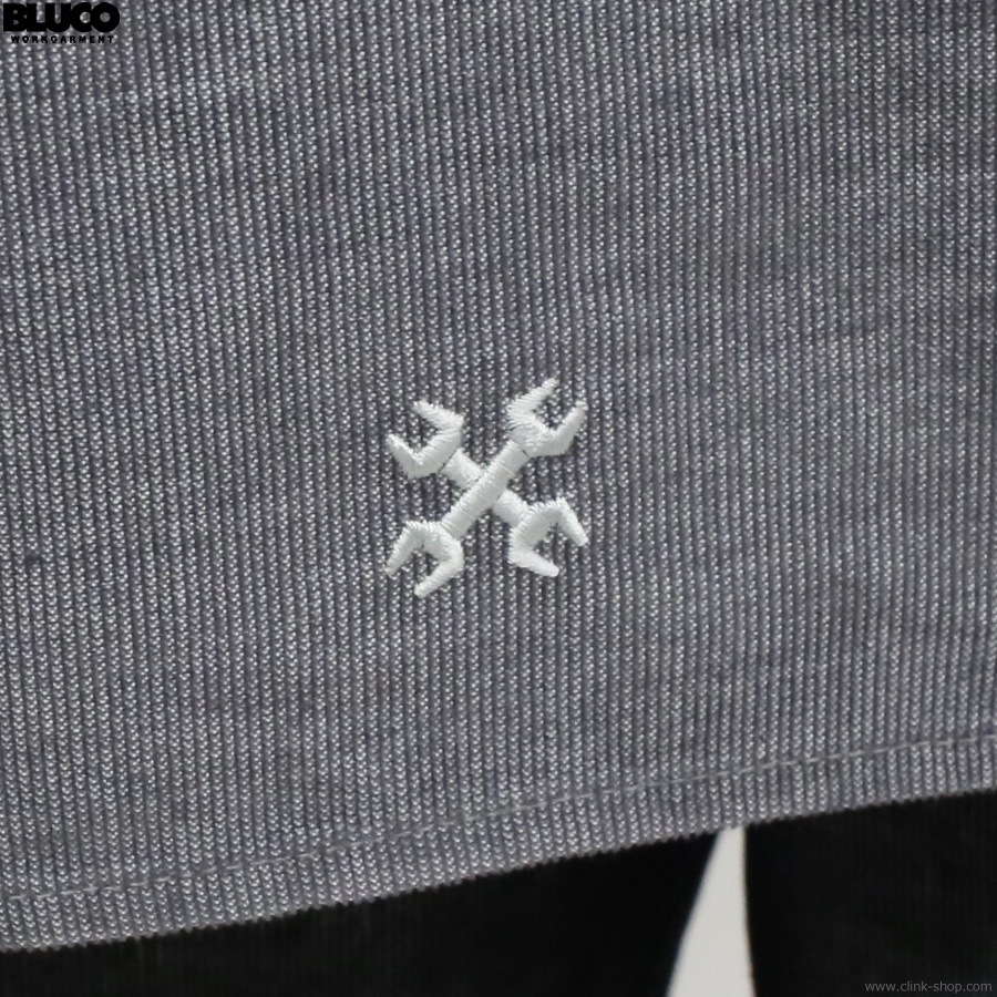 BLUCO ���ȥ�å� ���ޡ������륷��� S/S (GRAY) [163-21-019]