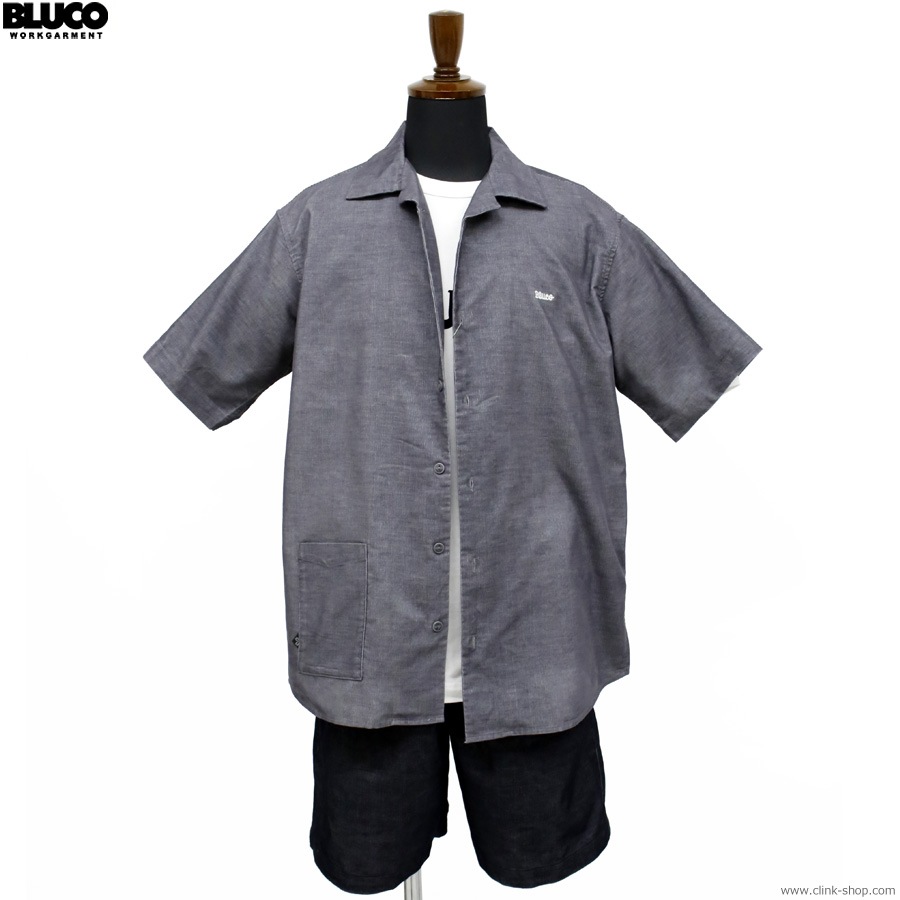 BLUCO ���ȥ�å� ���ޡ������륷��� S/S (GRAY) [163-21-019]