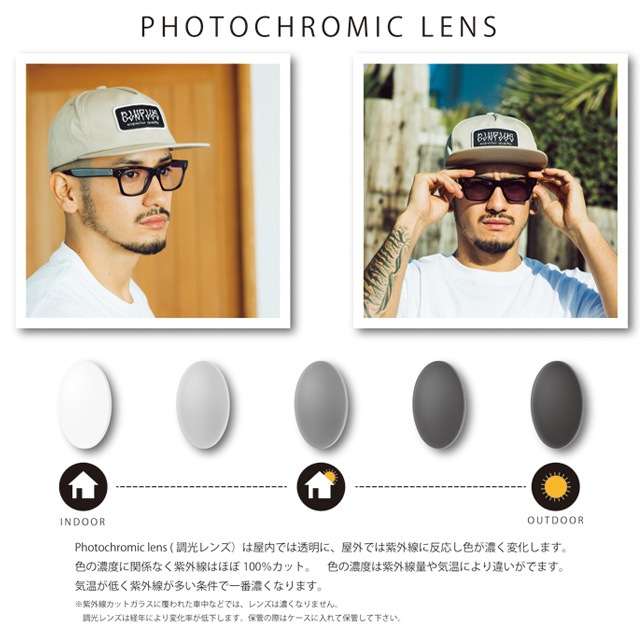 CLINK｜BLACK FLYS FLY LOGAN [BLACK/GRAY PHOTOCHROMIC LENS]｜東京