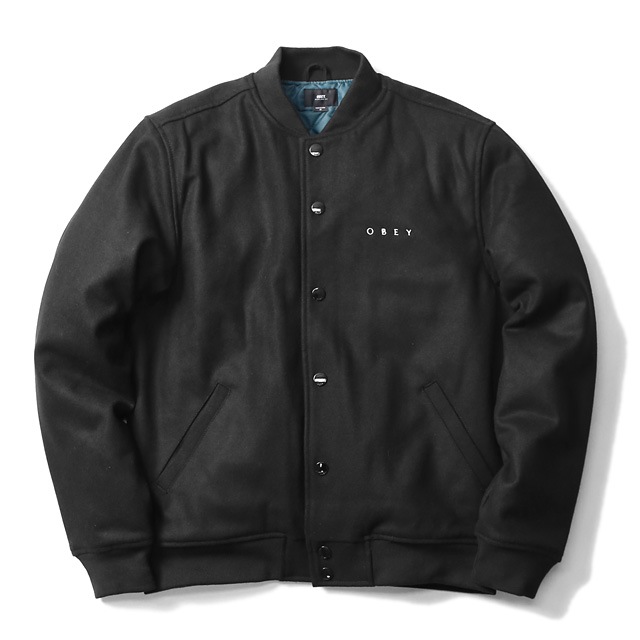 OBEY SOTO DIVISION JACKET (BLACK)