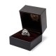 PEANUTS & CO. SKULL POISON RING -ZIRCONIA- (WHITE)