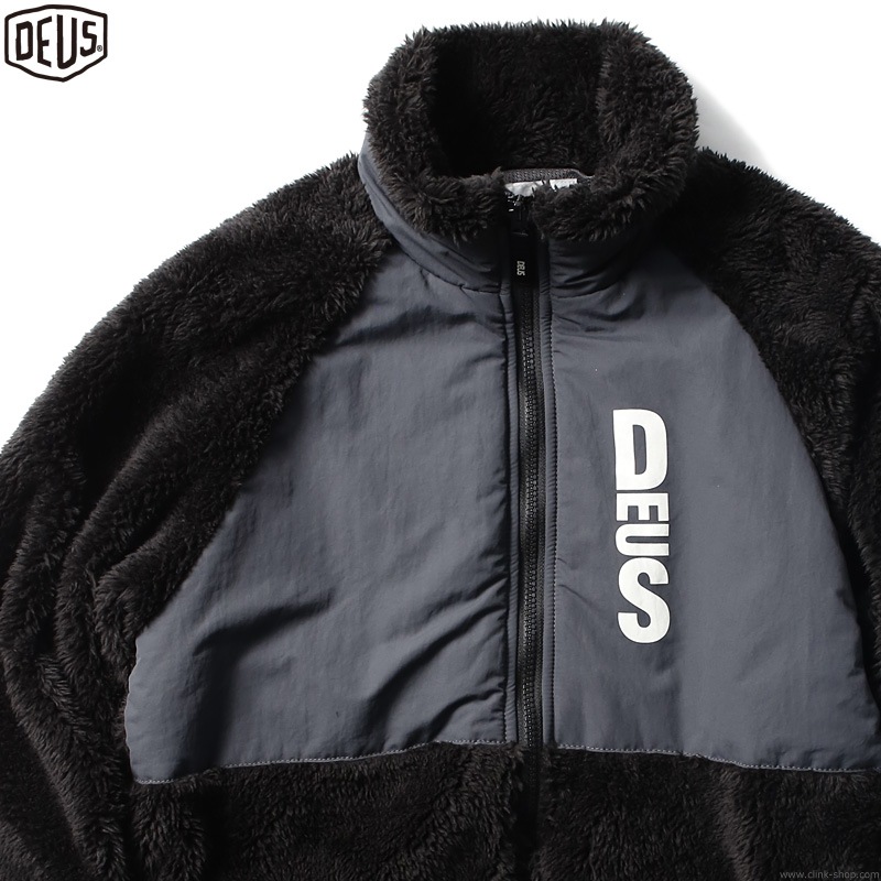 CLINK｜DEUS EX MACHINA TRAIL FLEECE JACKET (BLACK)｜東京・吉祥寺