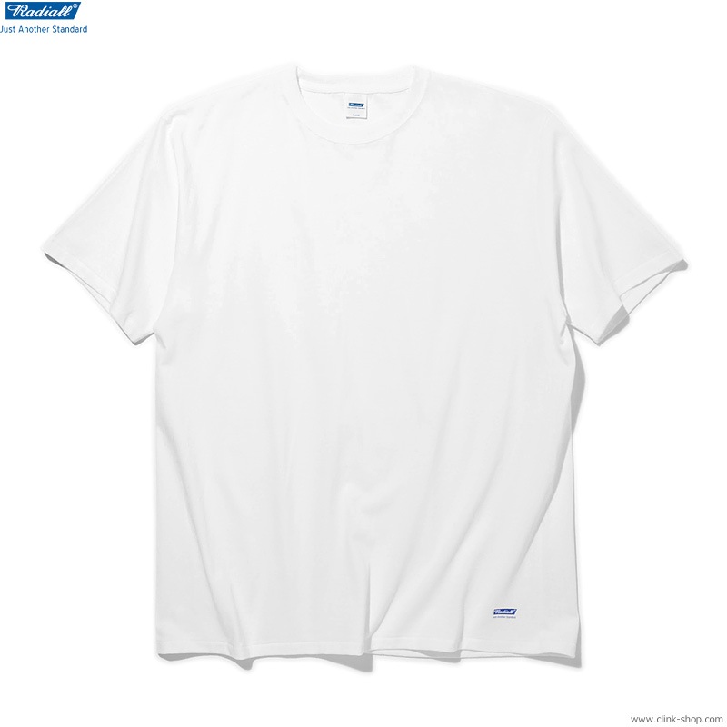 RADIALL BASIC - CREW NECK T-SHIRT S/S (WHITE) [RAD-PAC041]