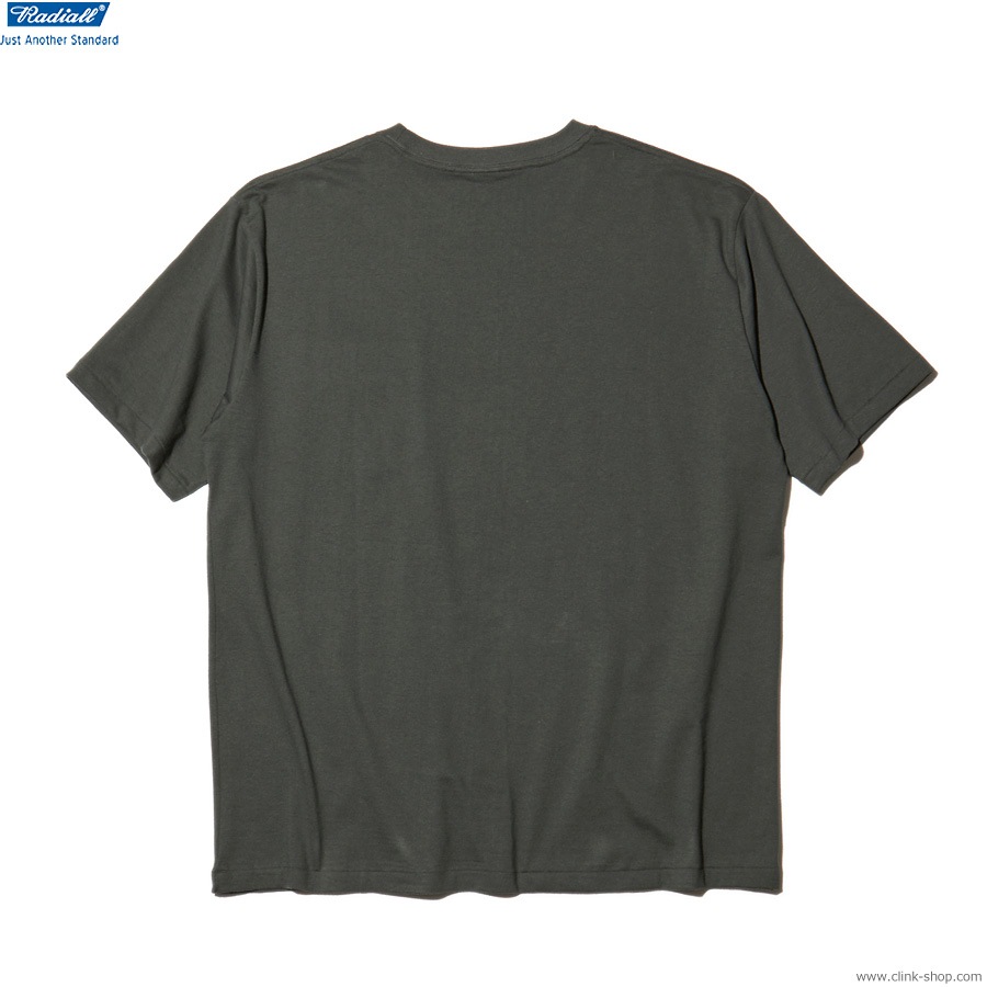 RADIALL BOWTIE - CREW NECK T-SHIRT S/S (INK BLACK) [RAD-23SS-TEE005]