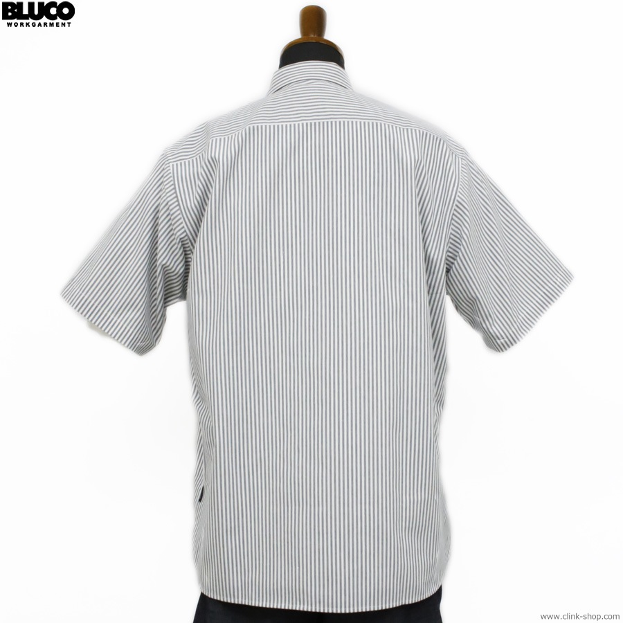 BLUCO ����������ɥ������� S/S -Stripe- (IVORY) [163-21-118]