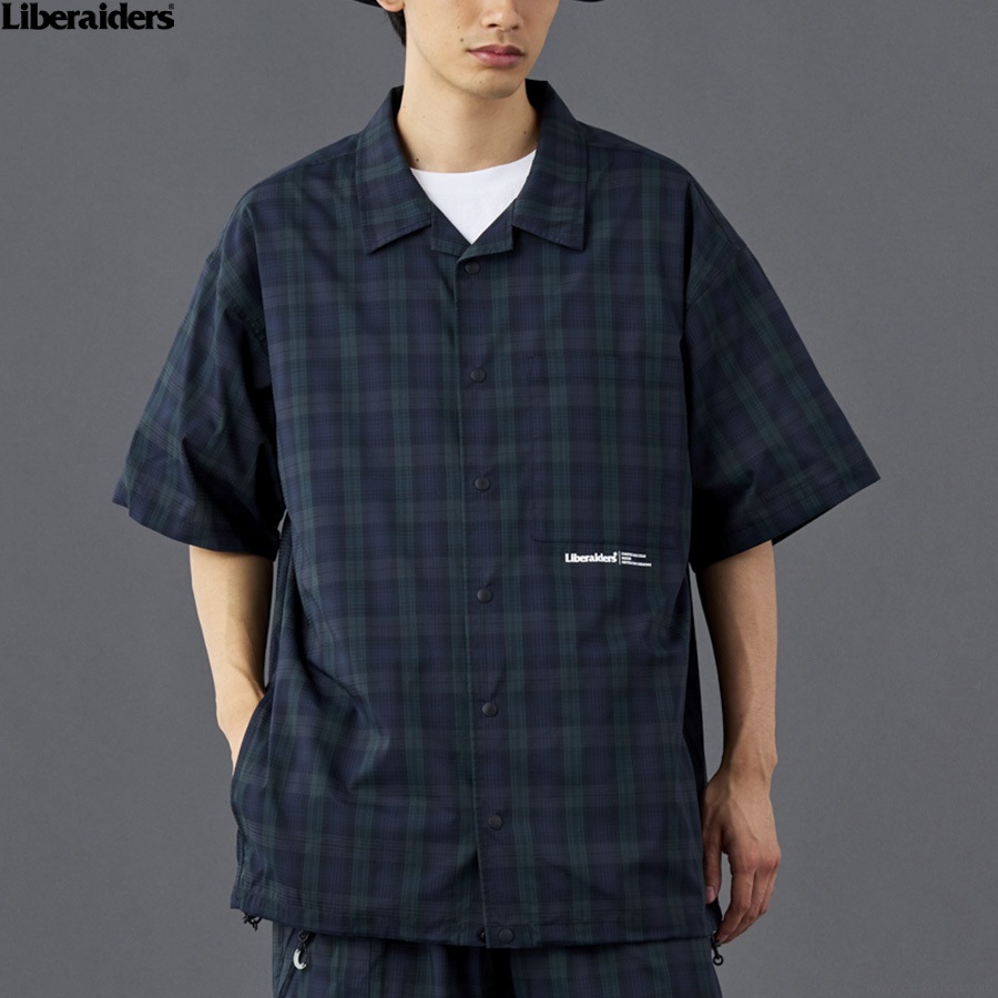 LIBERAIDERS DOTAIR S/S SHIRT (PLAID)