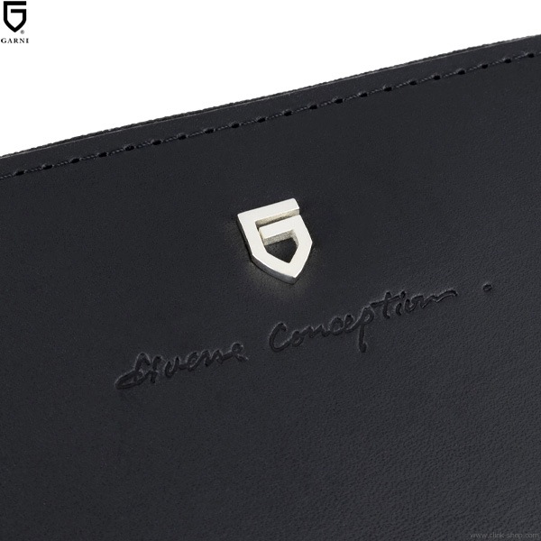 小物 GARNI Sign Zip Long Wallet - BLACK CLINK｜GARNI SIGN ZIP LONG WALLET (BLACK) [GL20007]｜東京