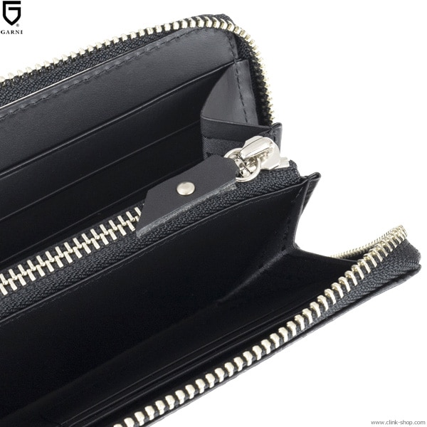 CLINK｜GARNI SIGN ZIP LONG WALLET (BLACK) [GL20007]｜東京