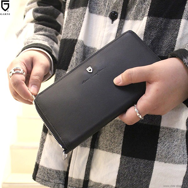 CLINK｜GARNI SIGN ZIP LONG WALLET (BLACK) [GL20007]｜東京